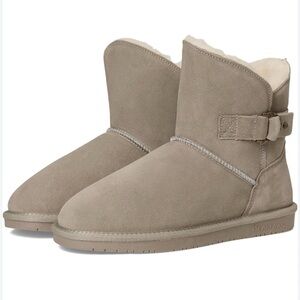 NWT BearPaw Women's Steph Faux Shearling Lined Bootie SIZE 8